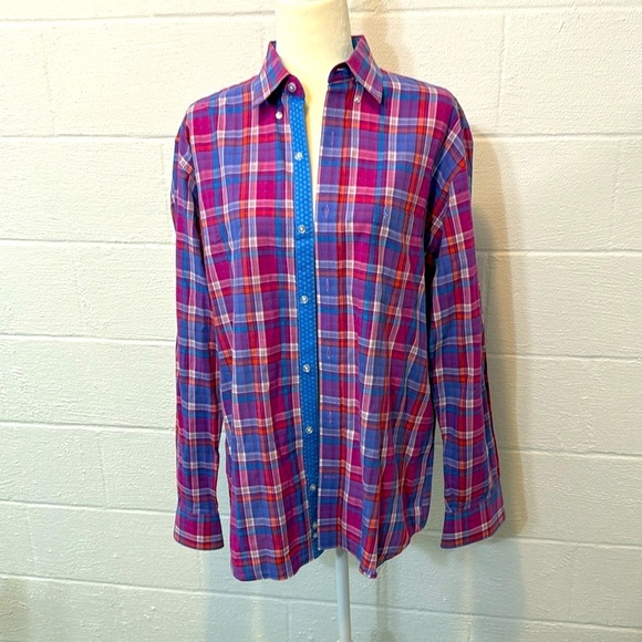 Tailorbyrd Other - Tailorbryd plaid button men’s shirts size large